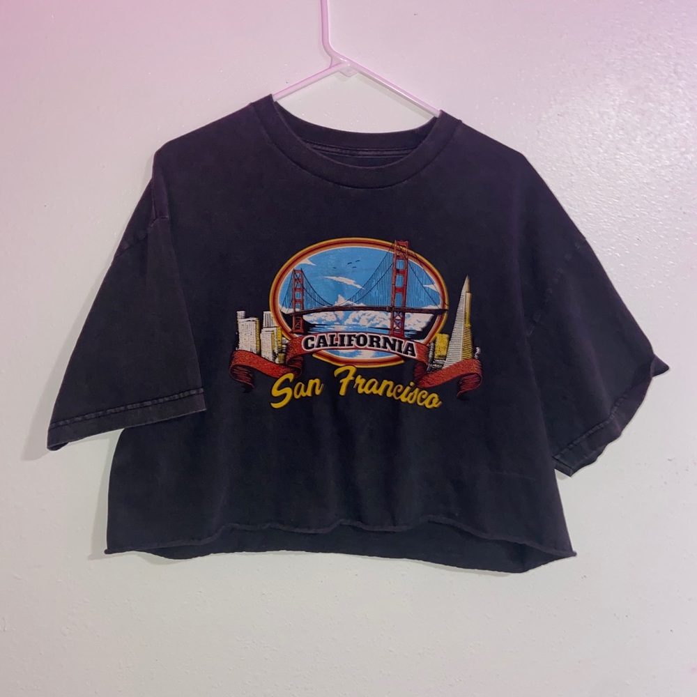 john galt/brandy melville cropped tee